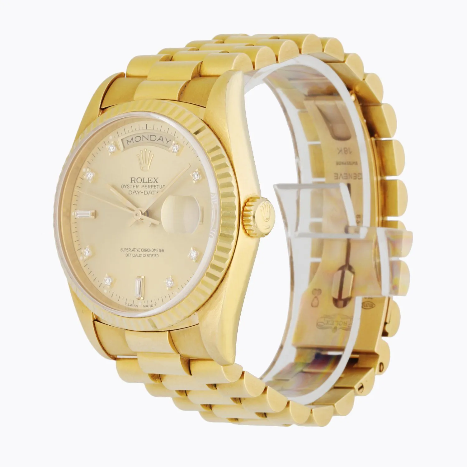 Rolex Day Date 18238 President Diamond Dial Men's Watch