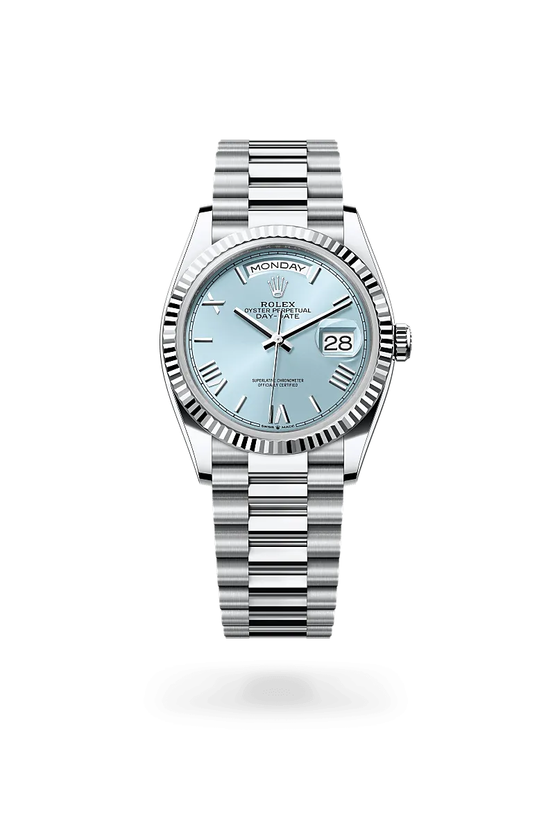 Rolex Day-Date 36 in Platinum, M128236-0018 | Schwanke-Kasten Jewelers