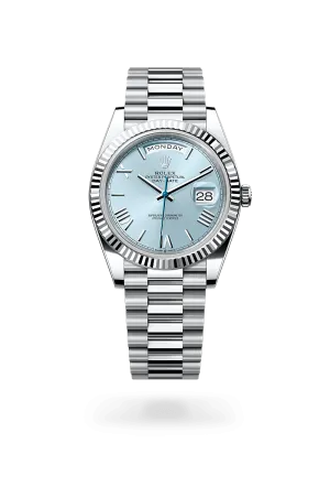 Rolex Day-Date 40 in Platinum, M228236-0012 | Schwanke-Kasten Jewelers