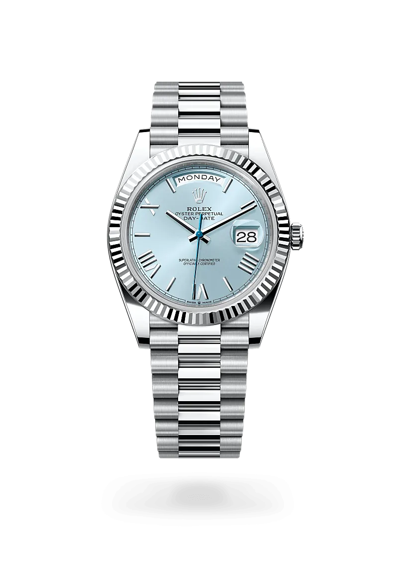 Rolex Day-Date 40 in Platinum, M228236-0012 | Schwanke-Kasten Jewelers