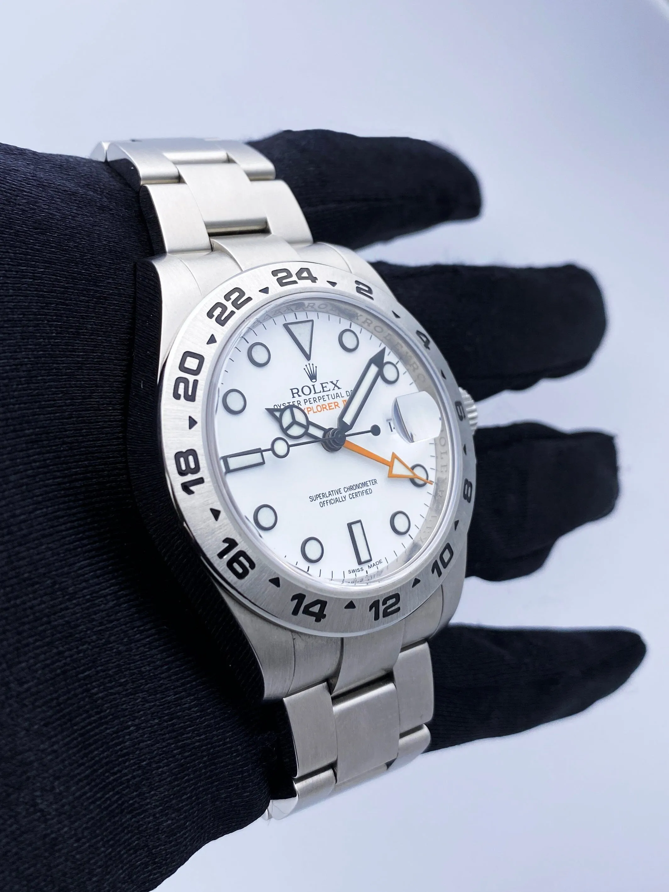 Rolex Explorer II 216570 Mens Watch Box Papers