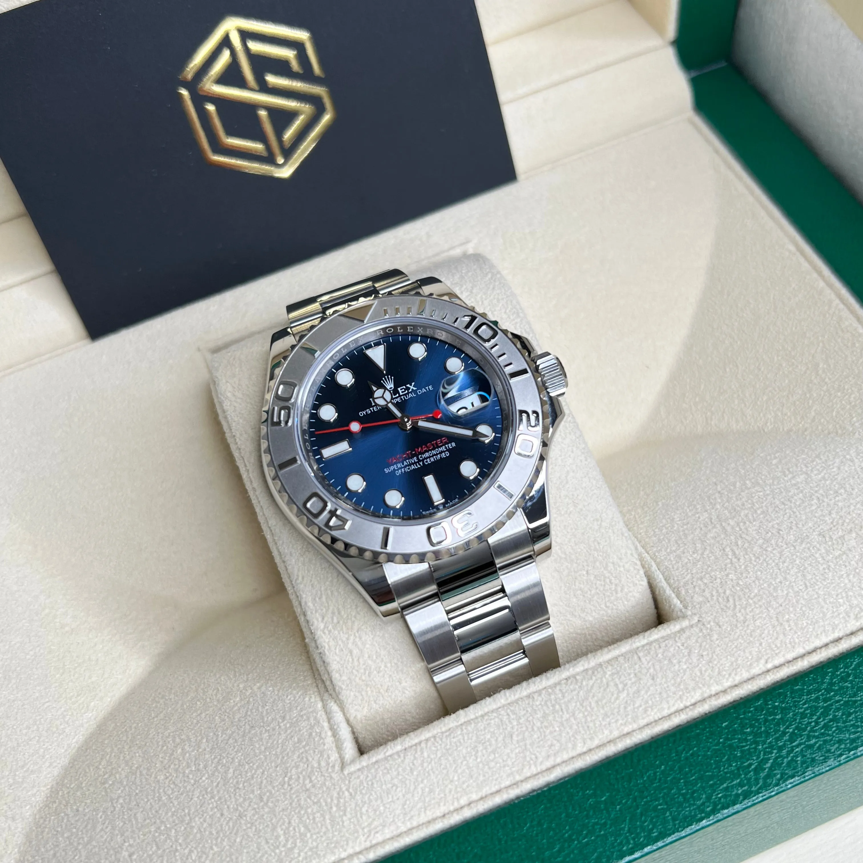 Rolex Yacht-Master 40 126622 Blue Dial 2021 Full Set Watch