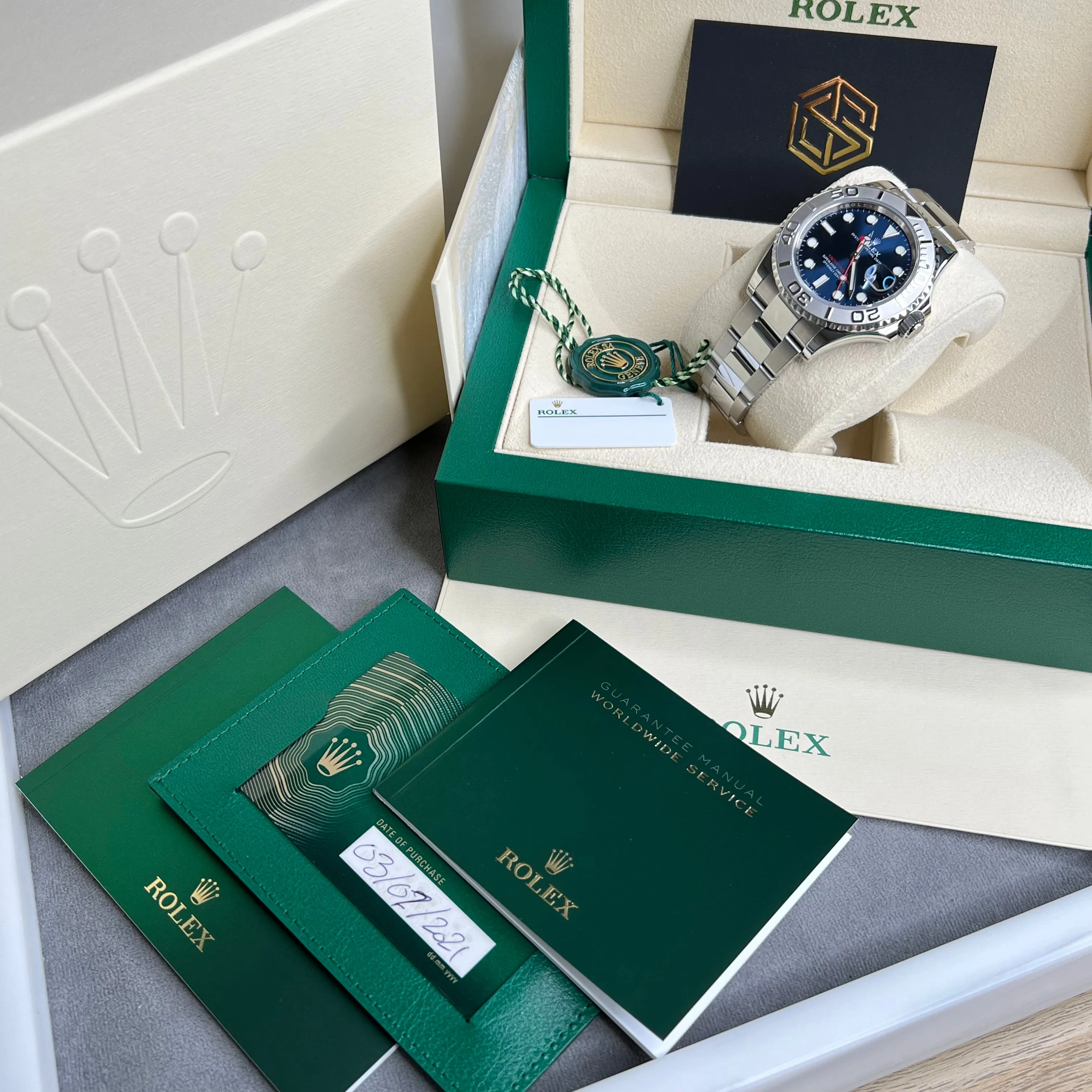 Rolex Yacht-Master 40 126622 Blue Dial 2021 Full Set Watch