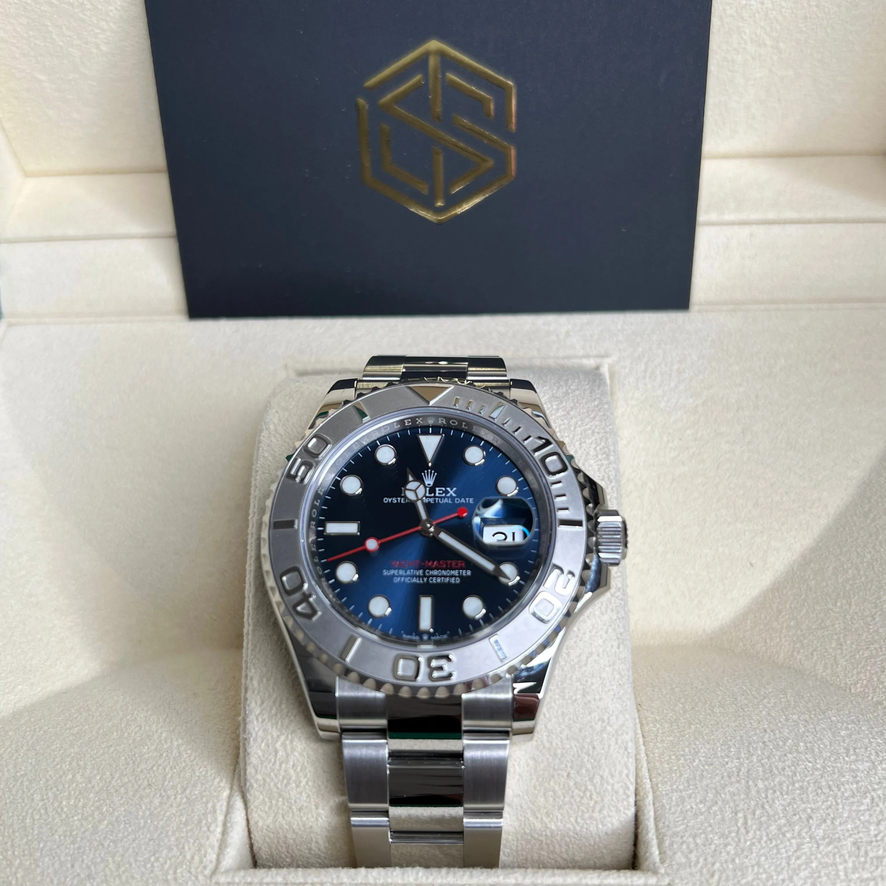 Rolex Yacht-Master 40 126622 Blue Dial 2021 Full Set Watch