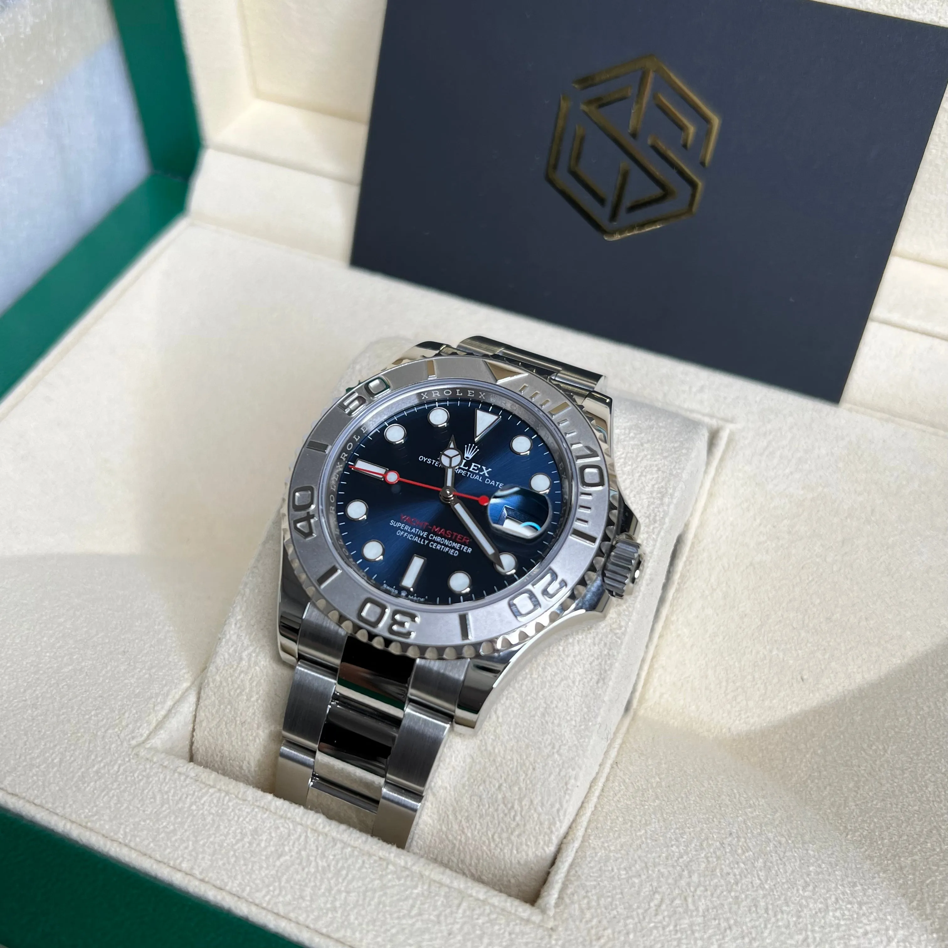 Rolex Yacht-Master 40 126622 Blue Dial 2021 Full Set Watch