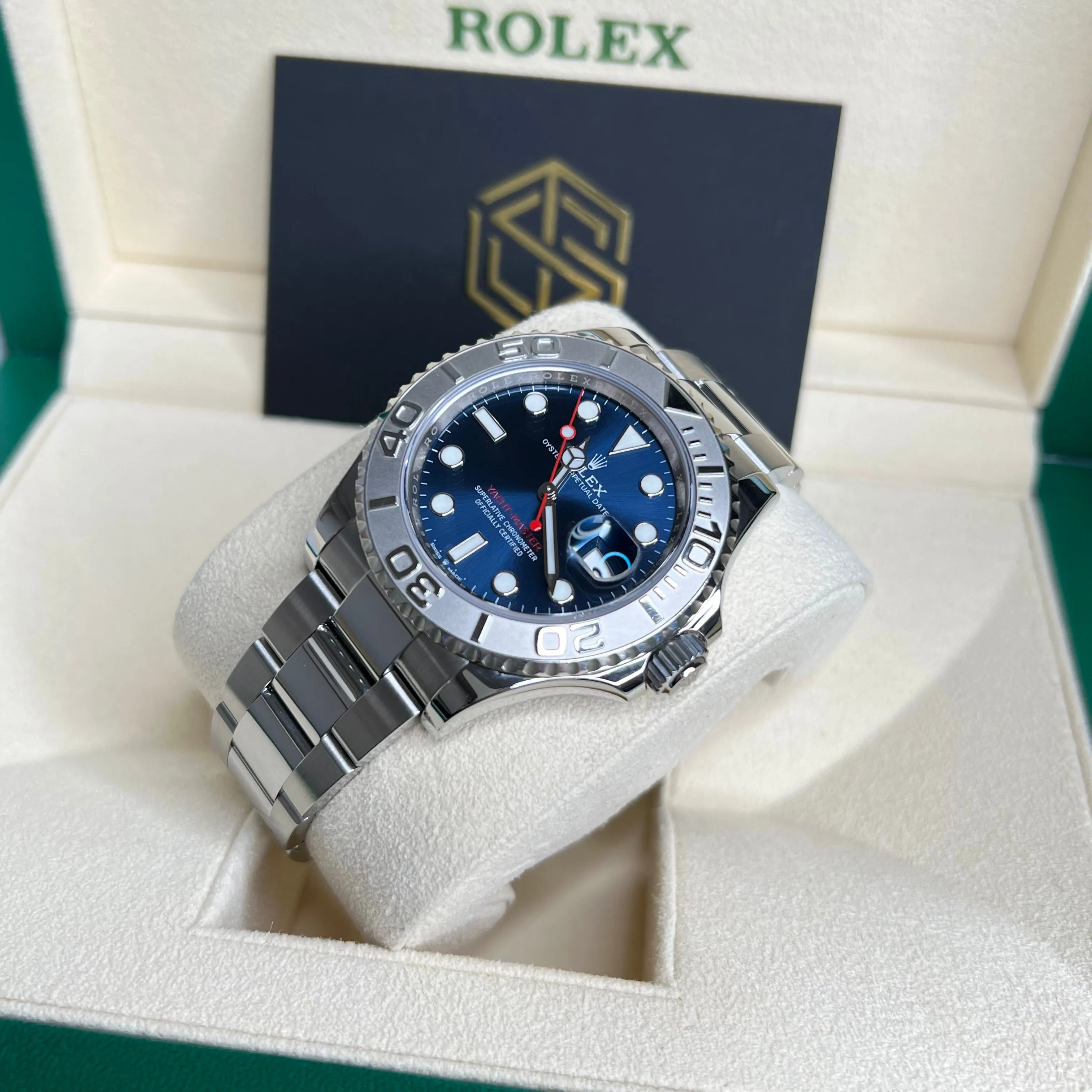Rolex Yacht-Master 40 126622 Blue Dial 2021 Full Set Watch