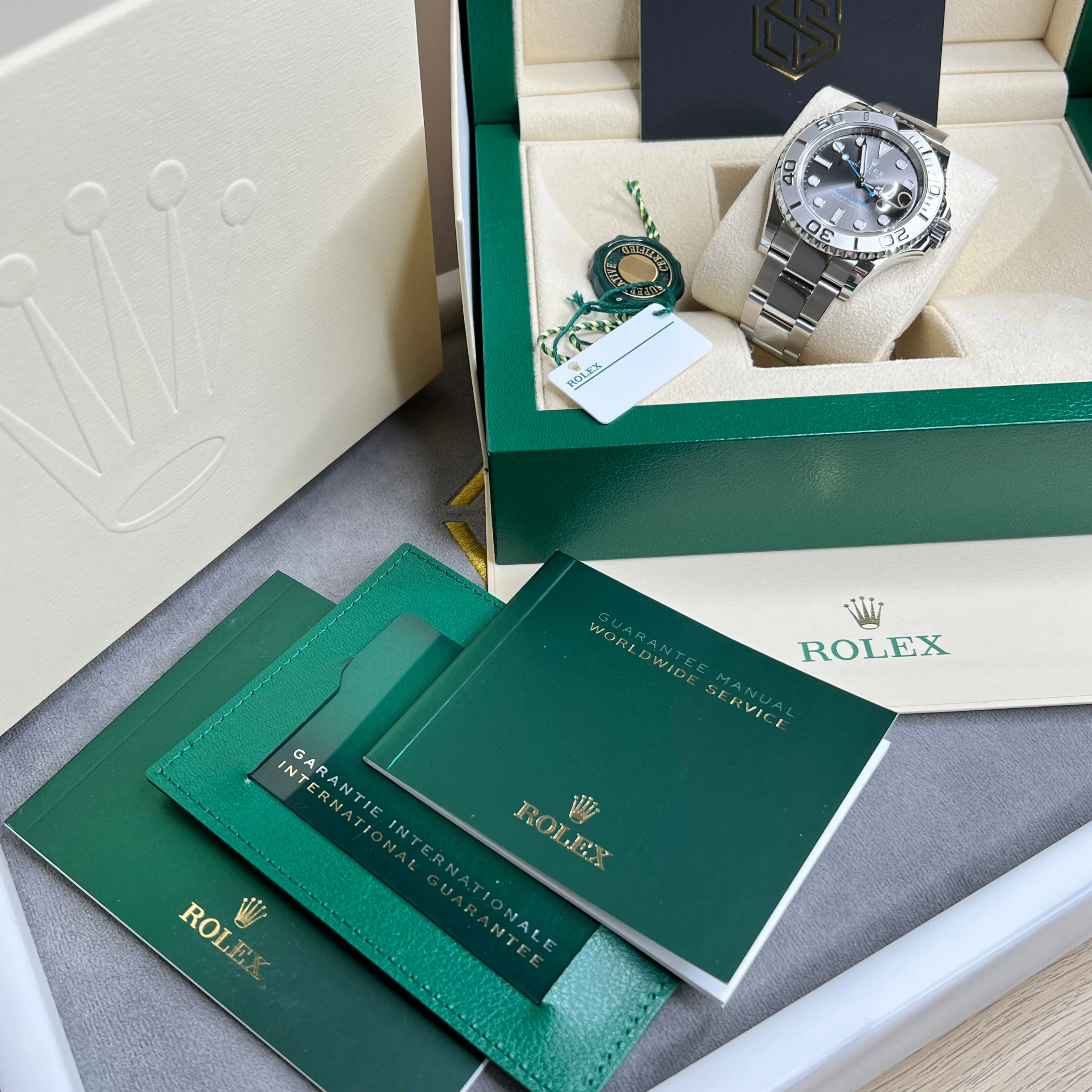 Rolex Yacht-Master 40 126622 Rhodium Dial 2022 Unworn Watch