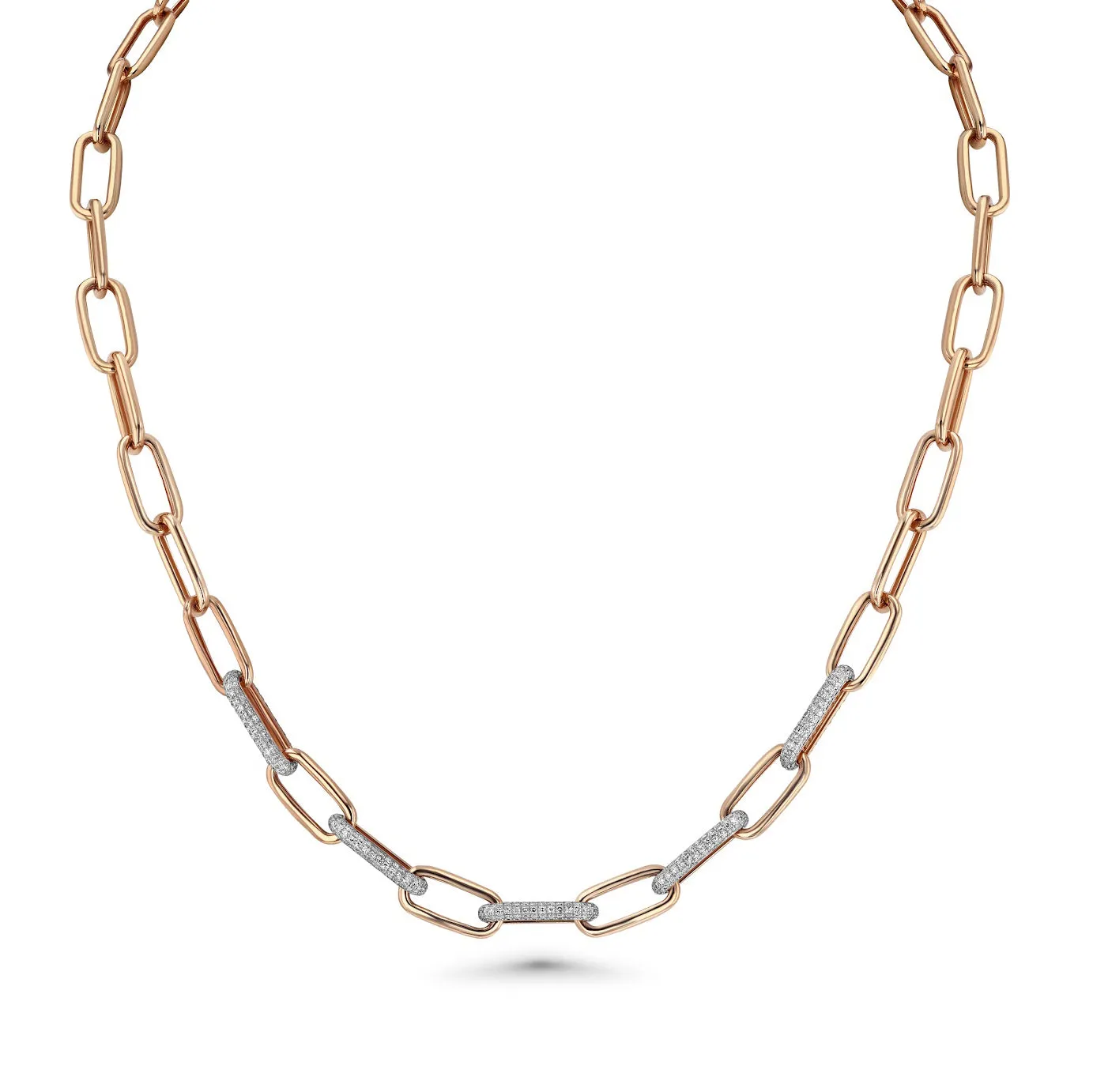 Roya Diamond Link Necklace