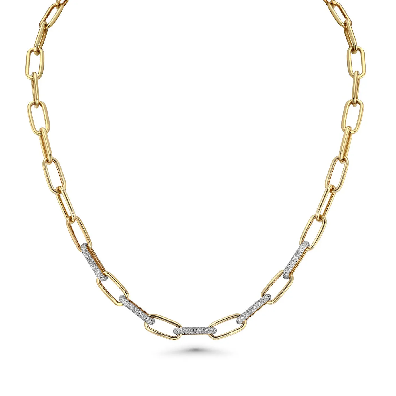 Roya Diamond Link Necklace