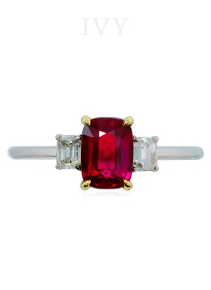 Ruby and Diamond Ring