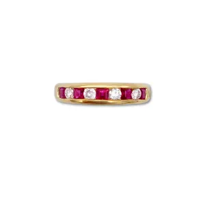 Ruby and Diamond Ring