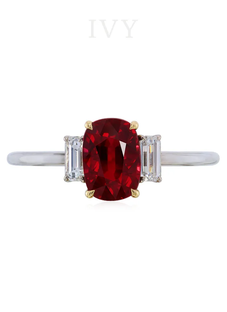 Ruby and Diamond Ring