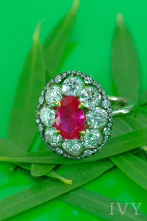 Ruby and Diamond Ring