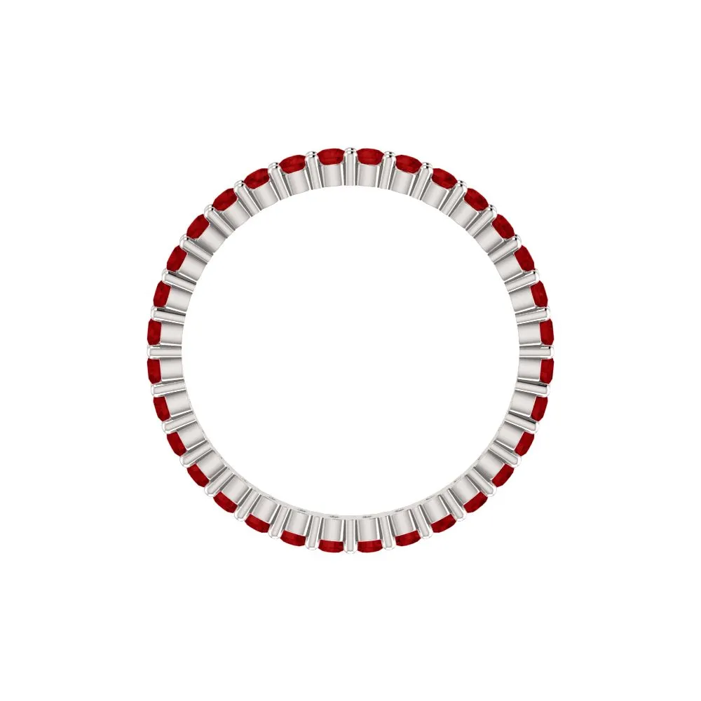 Ruby Eternity Band .025ct