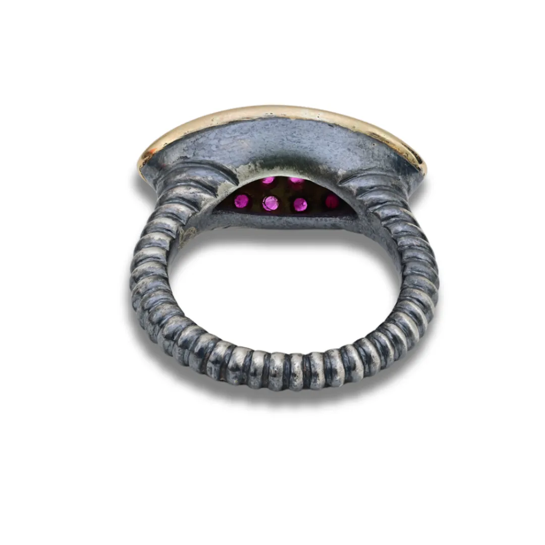 Ruby Pave Ring