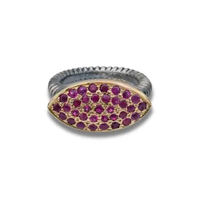 Ruby Pave Ring