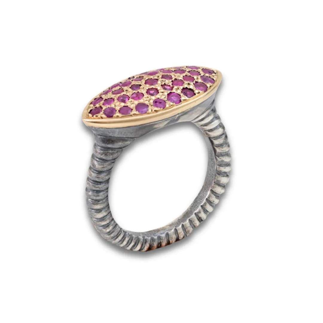 Ruby Pave Ring