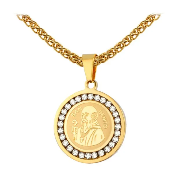 San Benito Holy Pendant Necklace