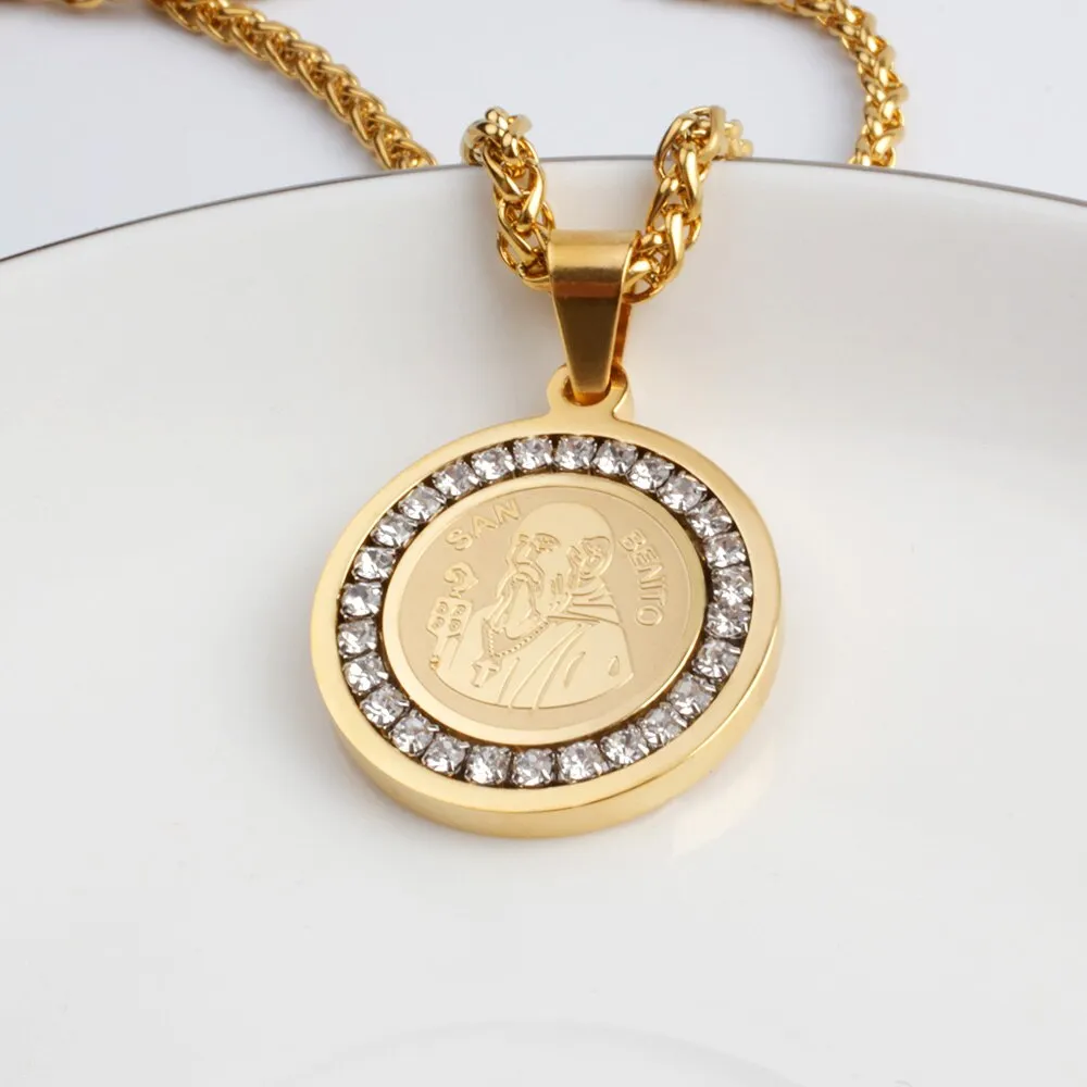 San Benito Holy Pendant Necklace