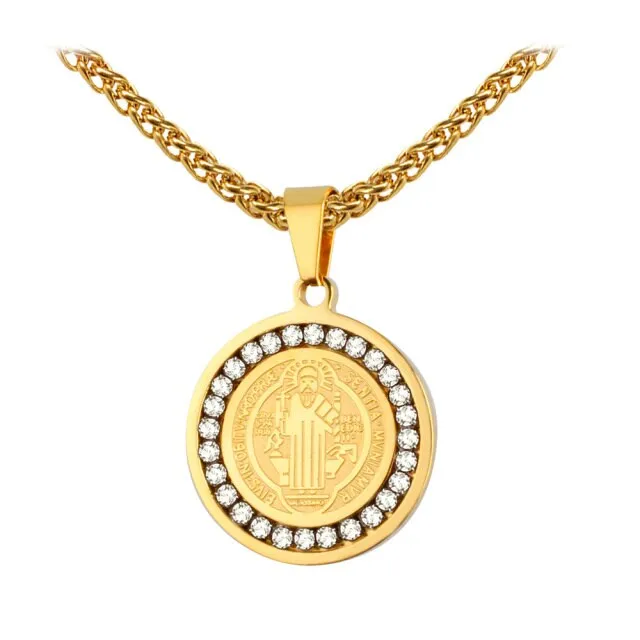 San Benito Holy Pendant Necklace