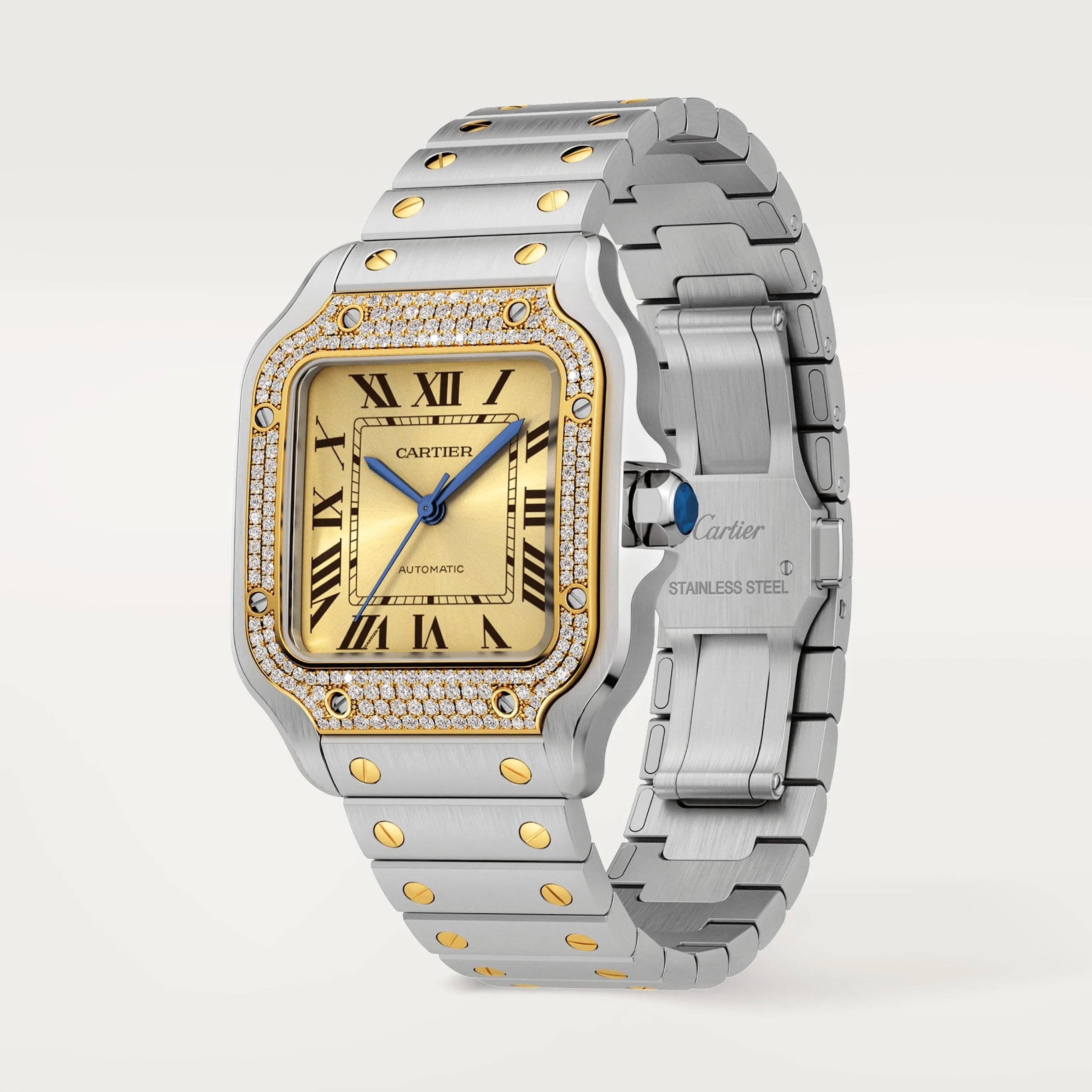 Santos de Cartier watch CRW3SA0007