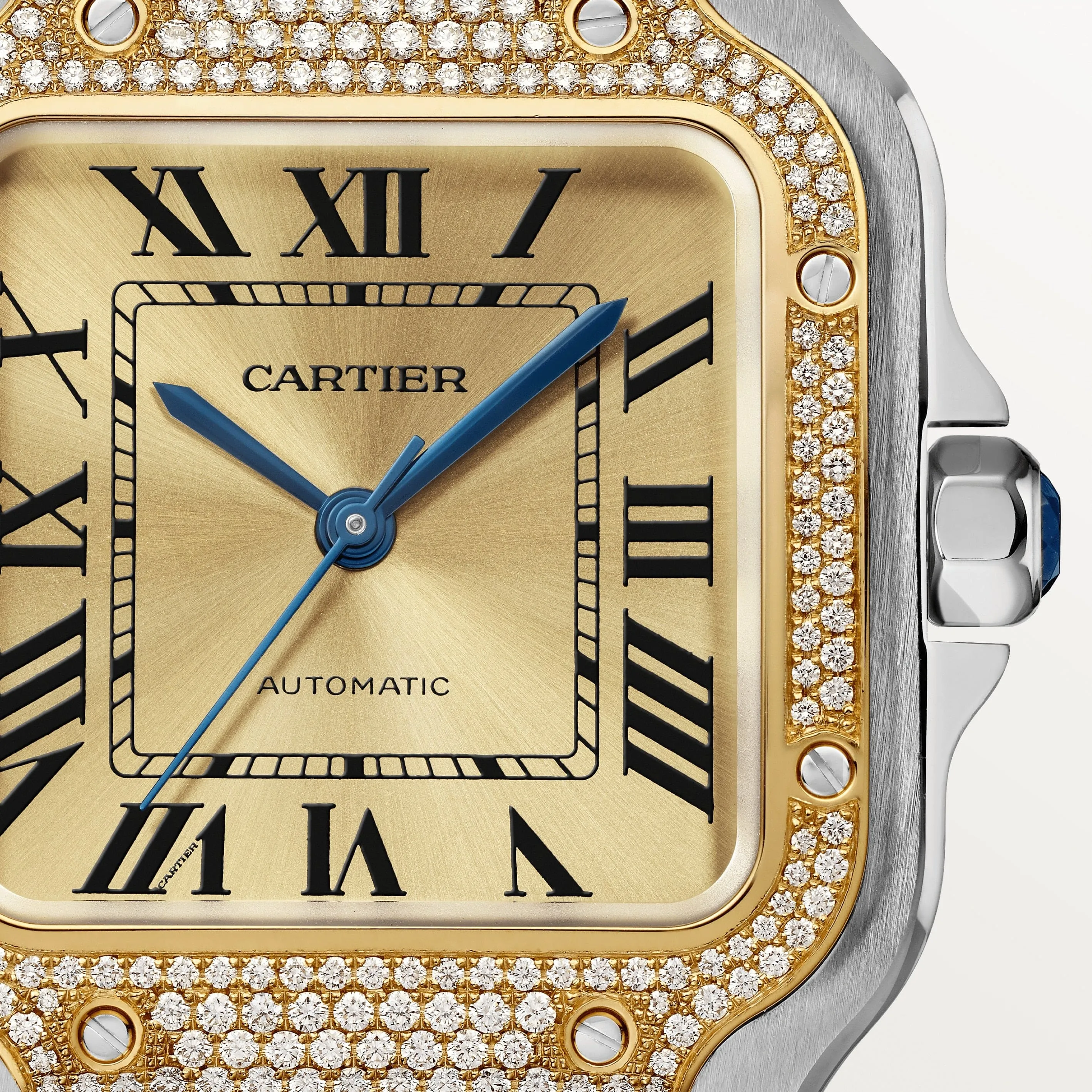Santos de Cartier watch CRW3SA0007