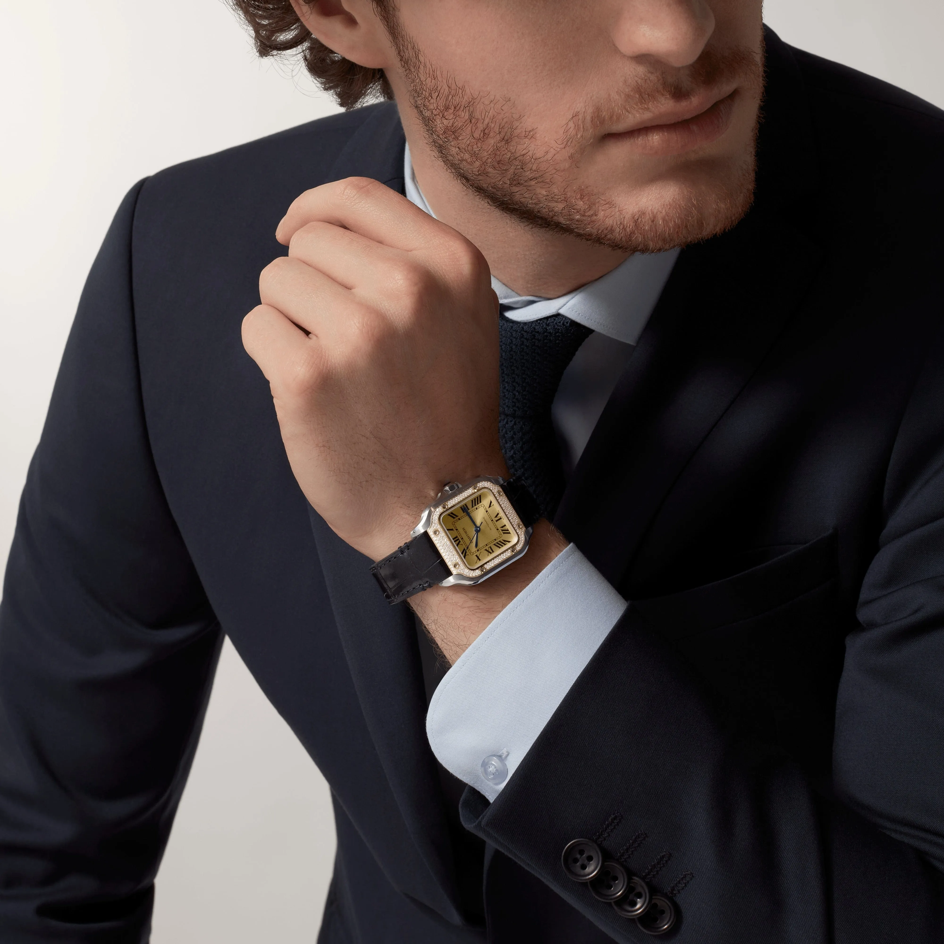 Santos de Cartier watch CRW3SA0007