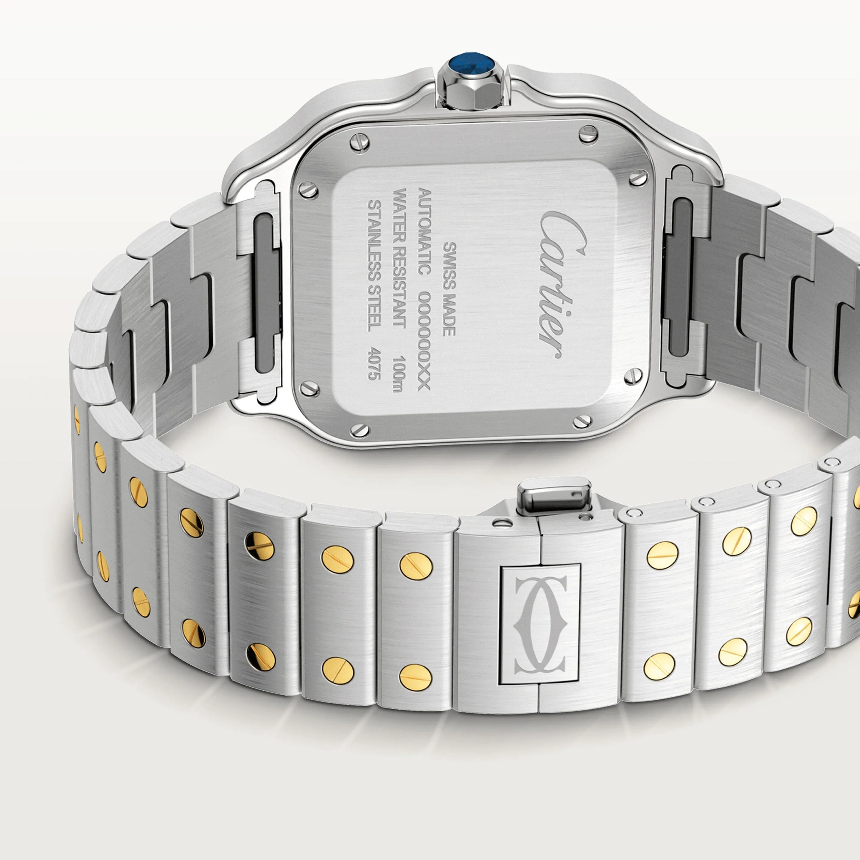 Santos de Cartier watch CRW3SA0007