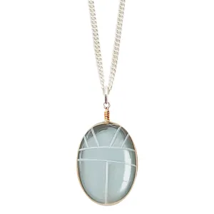 Scarab Quartz Necklace