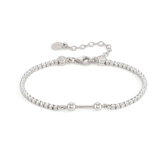 SEIMIA STERLING SILVER BRACELET, WITH CZ