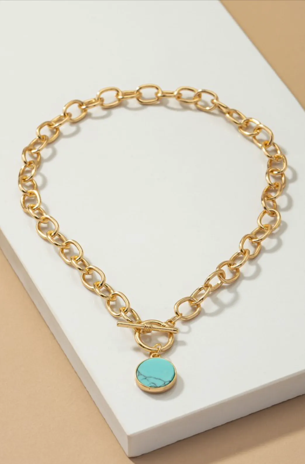 Semi Precious Stone Necklace