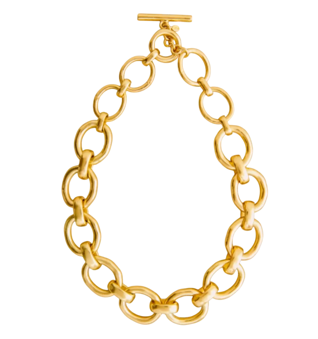 Sezane Agathe Gold Chunky link Necklace