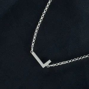 Sideways Initial Necklace-Audrina Patridge