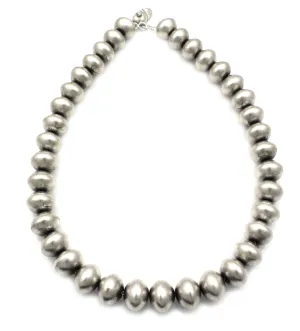 Silver Bead Necklace