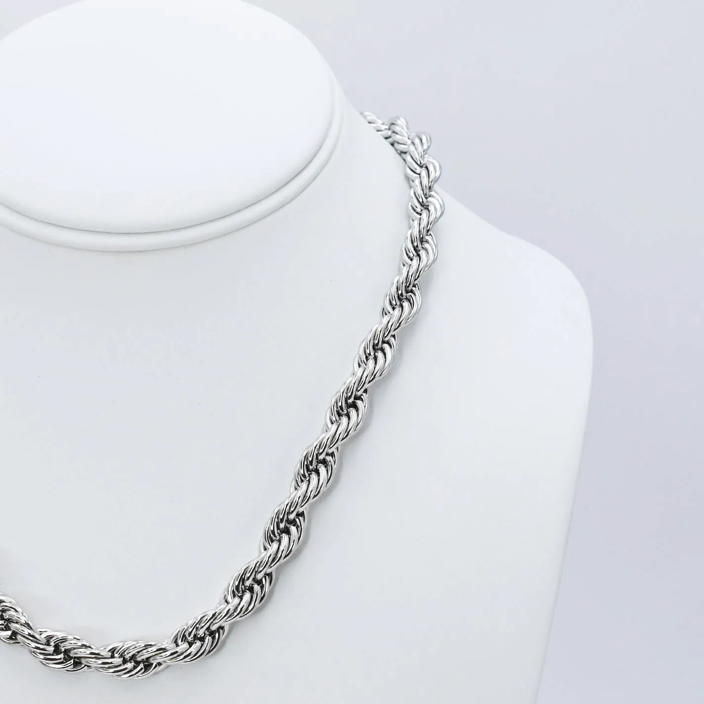 Silver Chunky Rope