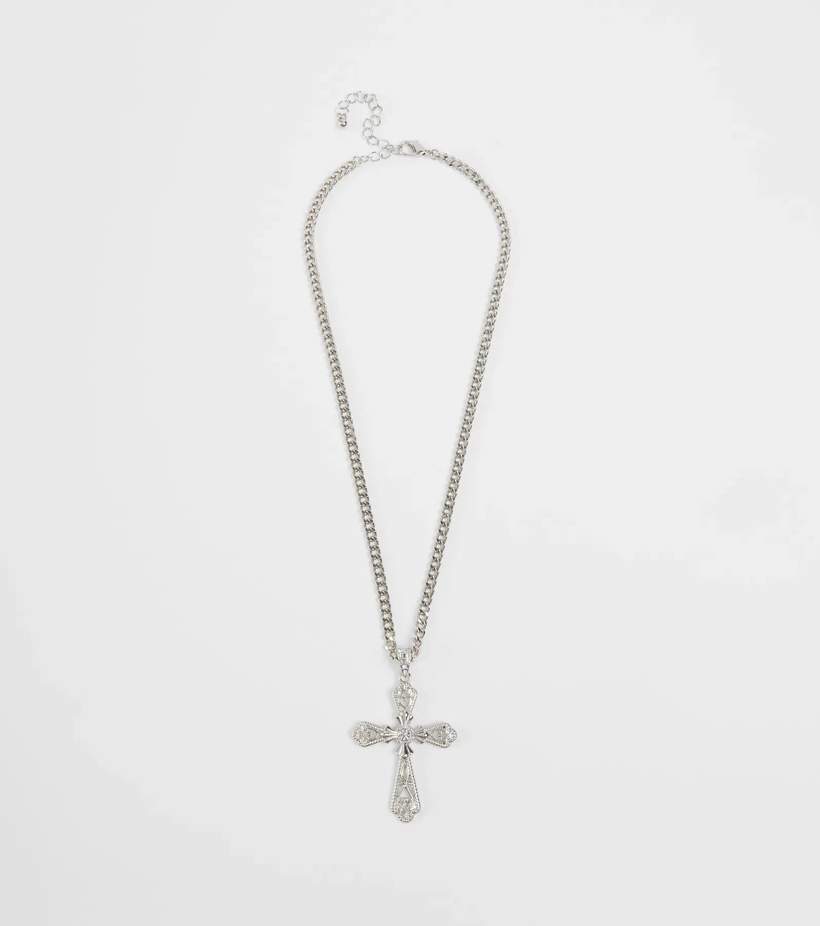 Simply Blessed Statement Cross Necklace