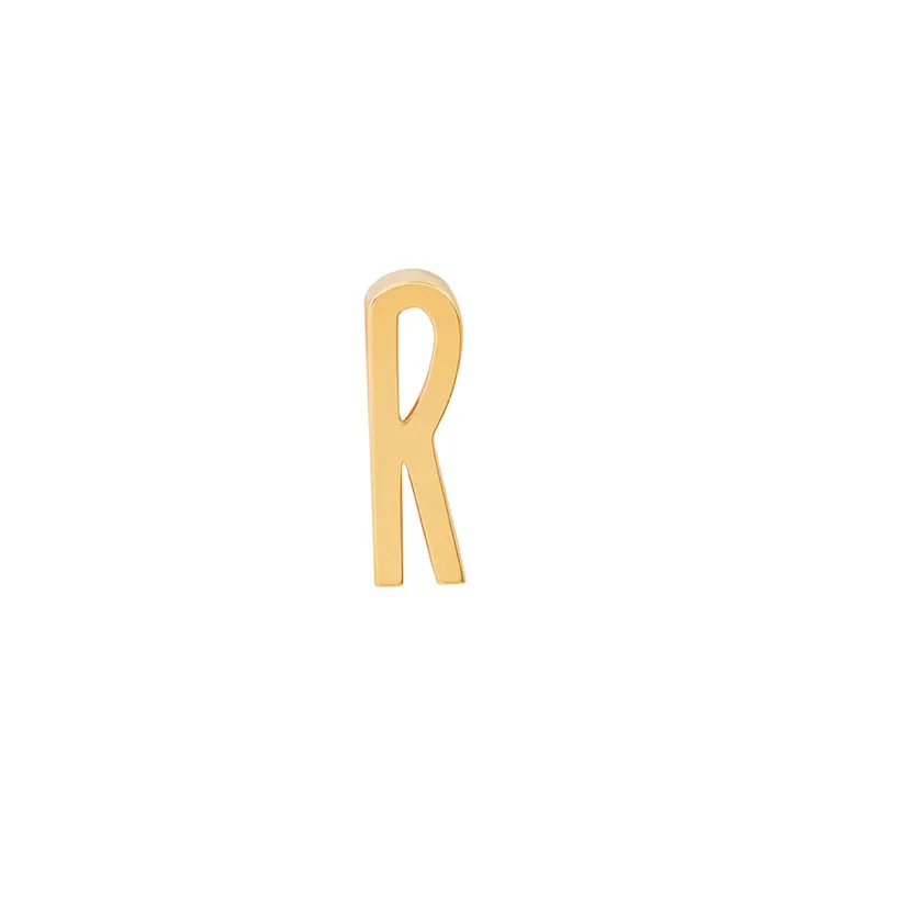 Slide-On Chunky Initial Charm Necklace