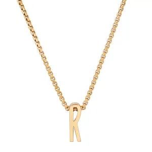 Slide-On Chunky Initial Charm Necklace