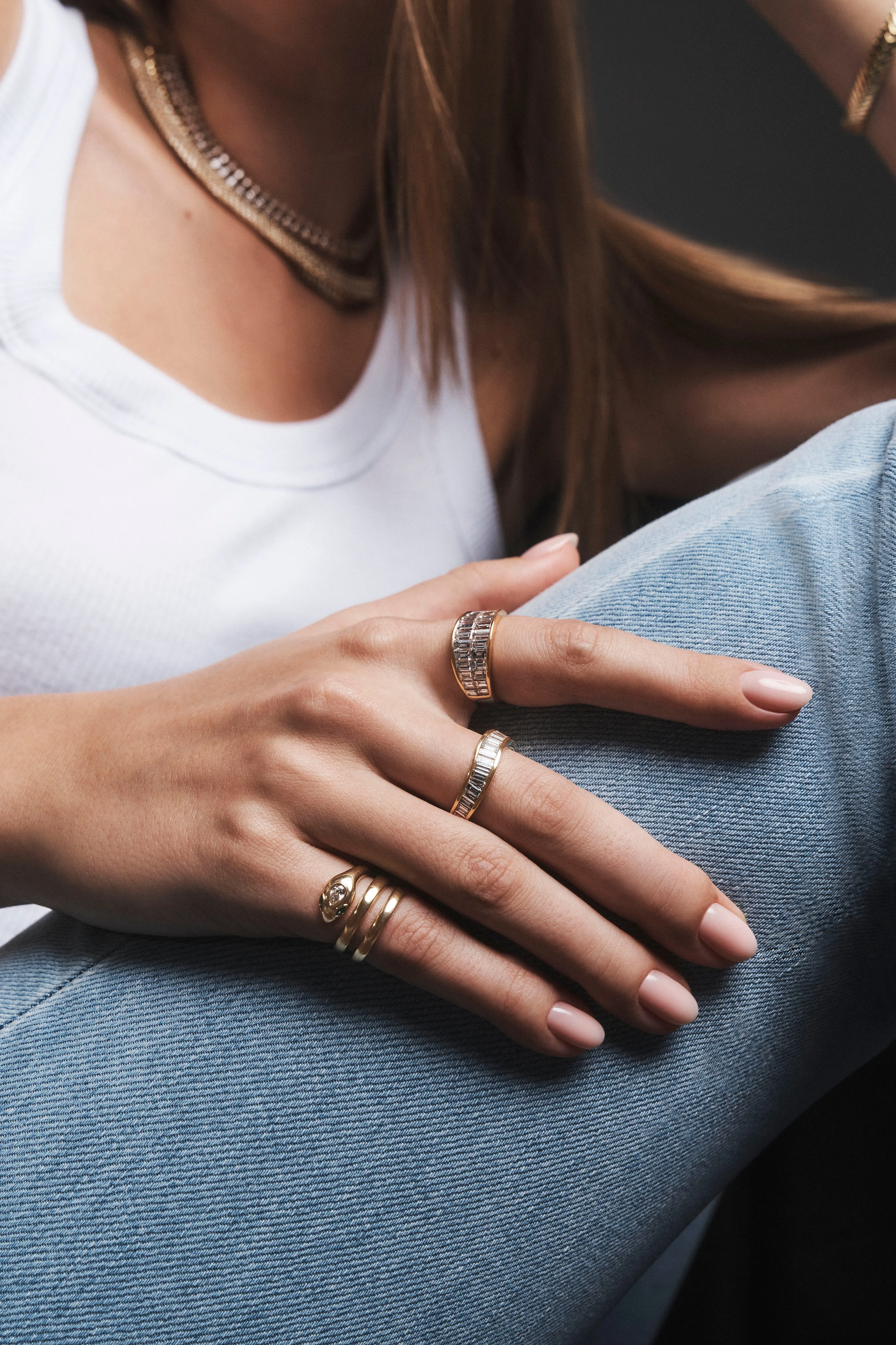 Snake Coil Pinky Ring