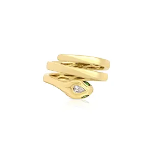 Snake Coil Pinky Ring