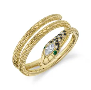 Snake Eyes Ring