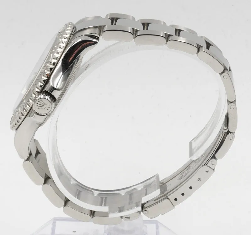 SOLD - Rolex Yachtmaster 16622 Circa 2008 Platinum Dial and Bezel 40mm