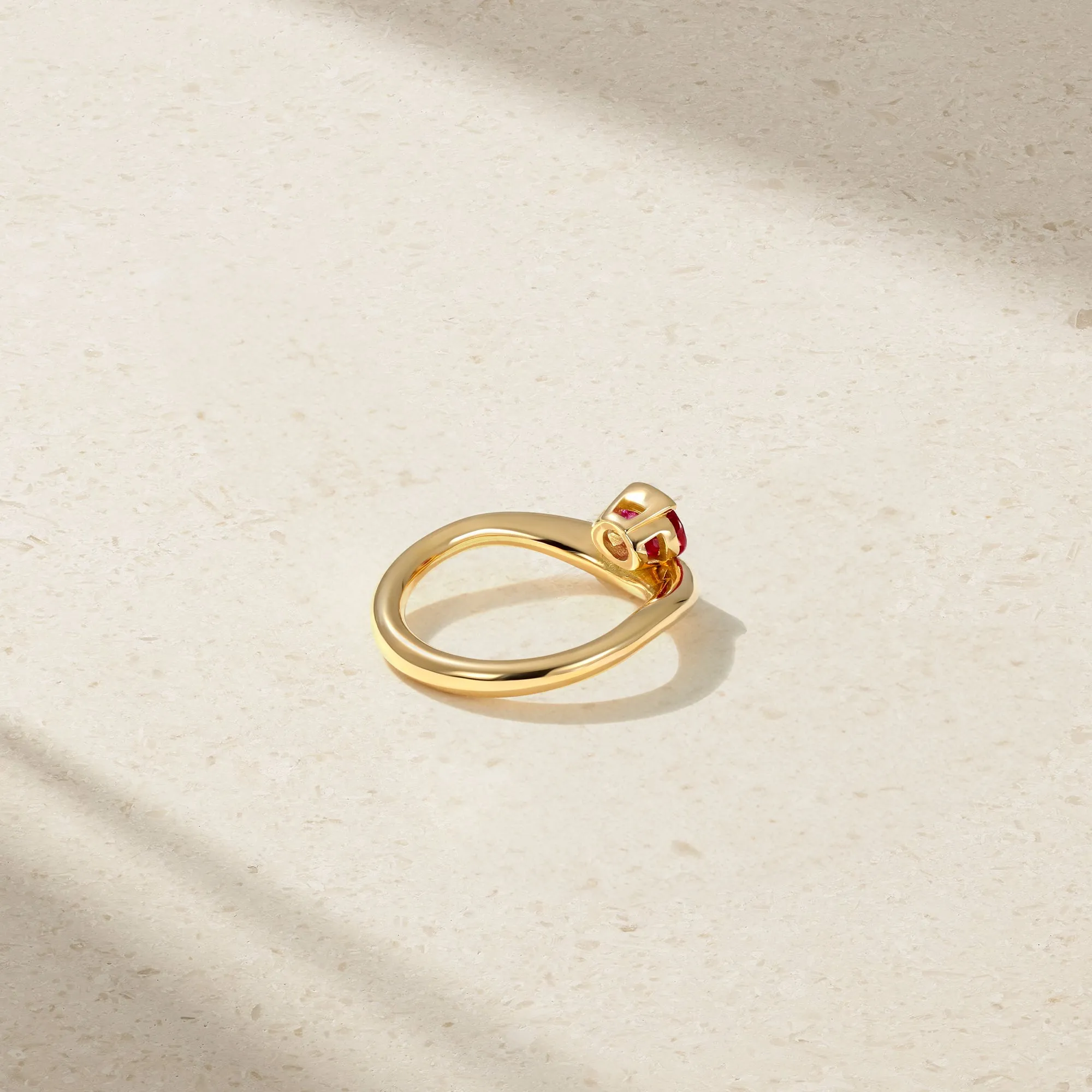 Stark Symphony Ruby Ring