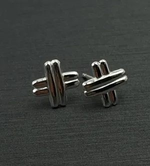 Sterling silver earring studs, SKU# 1815-5