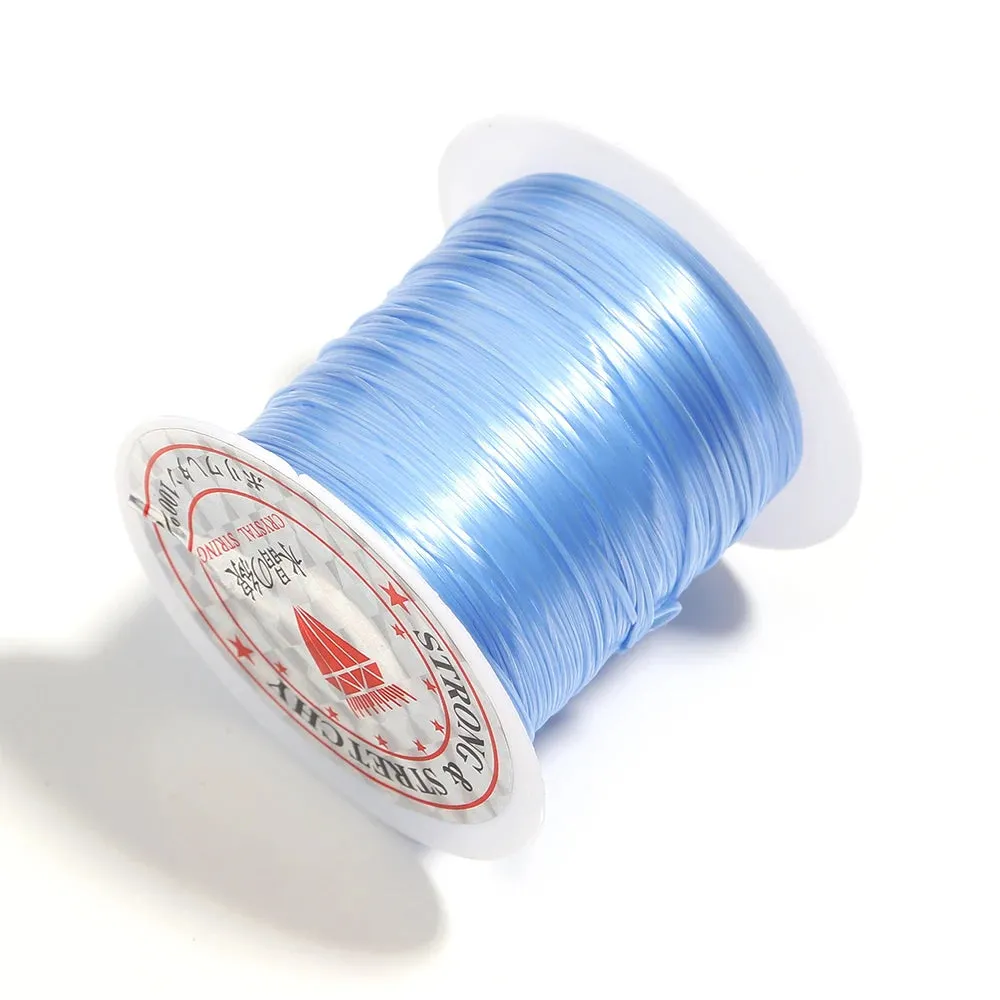 Stretchy Plastic Crystal Cord Line for DIY Jewelry Making Beading Elastic Plastic String Thread