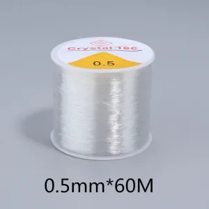 Stretchy Plastic Crystal Cord Line for DIY Jewelry Making Beading Elastic Plastic String Thread