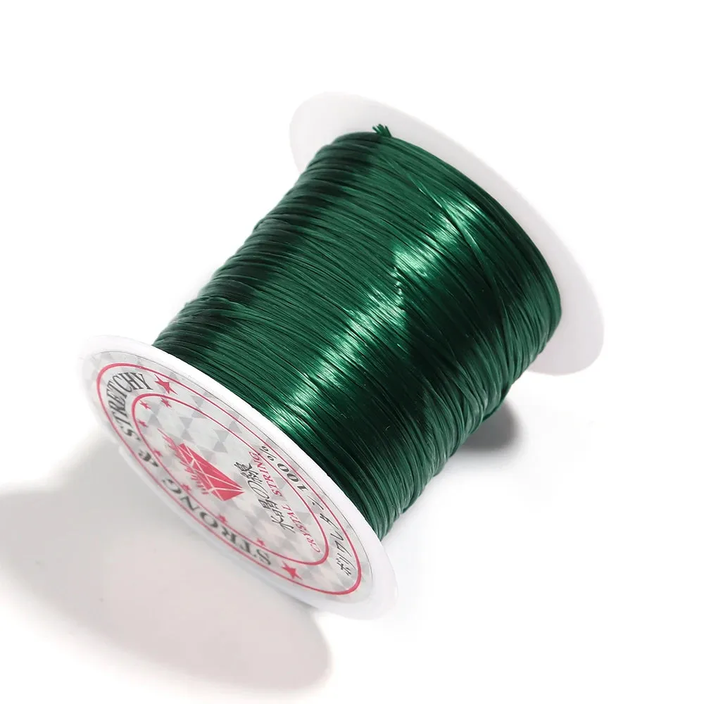Stretchy Plastic Crystal Cord Line for DIY Jewelry Making Beading Elastic Plastic String Thread