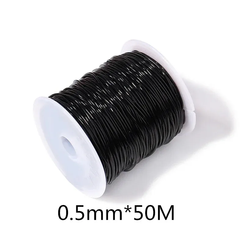 Stretchy Plastic Crystal Cord Line for DIY Jewelry Making Beading Elastic Plastic String Thread