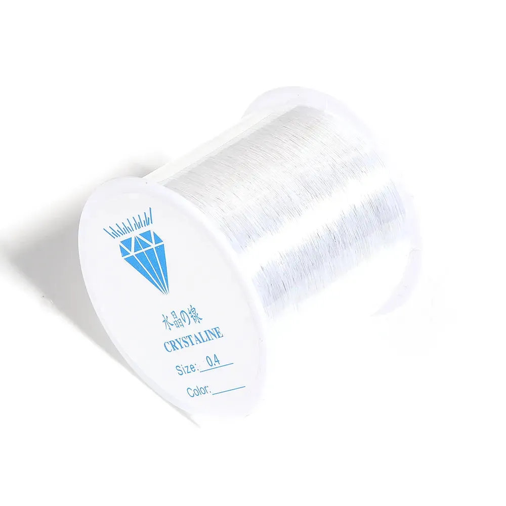 Stretchy Plastic Crystal Cord Line for DIY Jewelry Making Beading Elastic Plastic String Thread