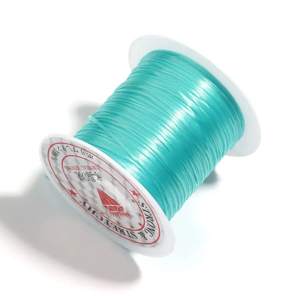 Stretchy Plastic Crystal Cord Line for DIY Jewelry Making Beading Elastic Plastic String Thread